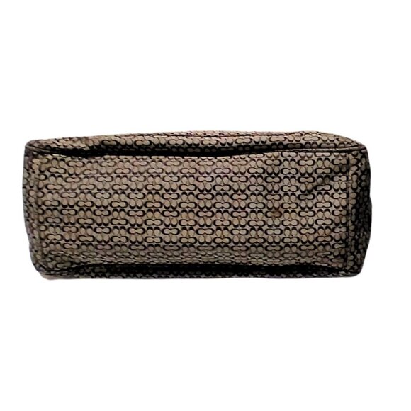 Coach Monogram Signature Diaper Bag Voyager Black Gray F0926-F13813 Signature C - Picture 6 of 16